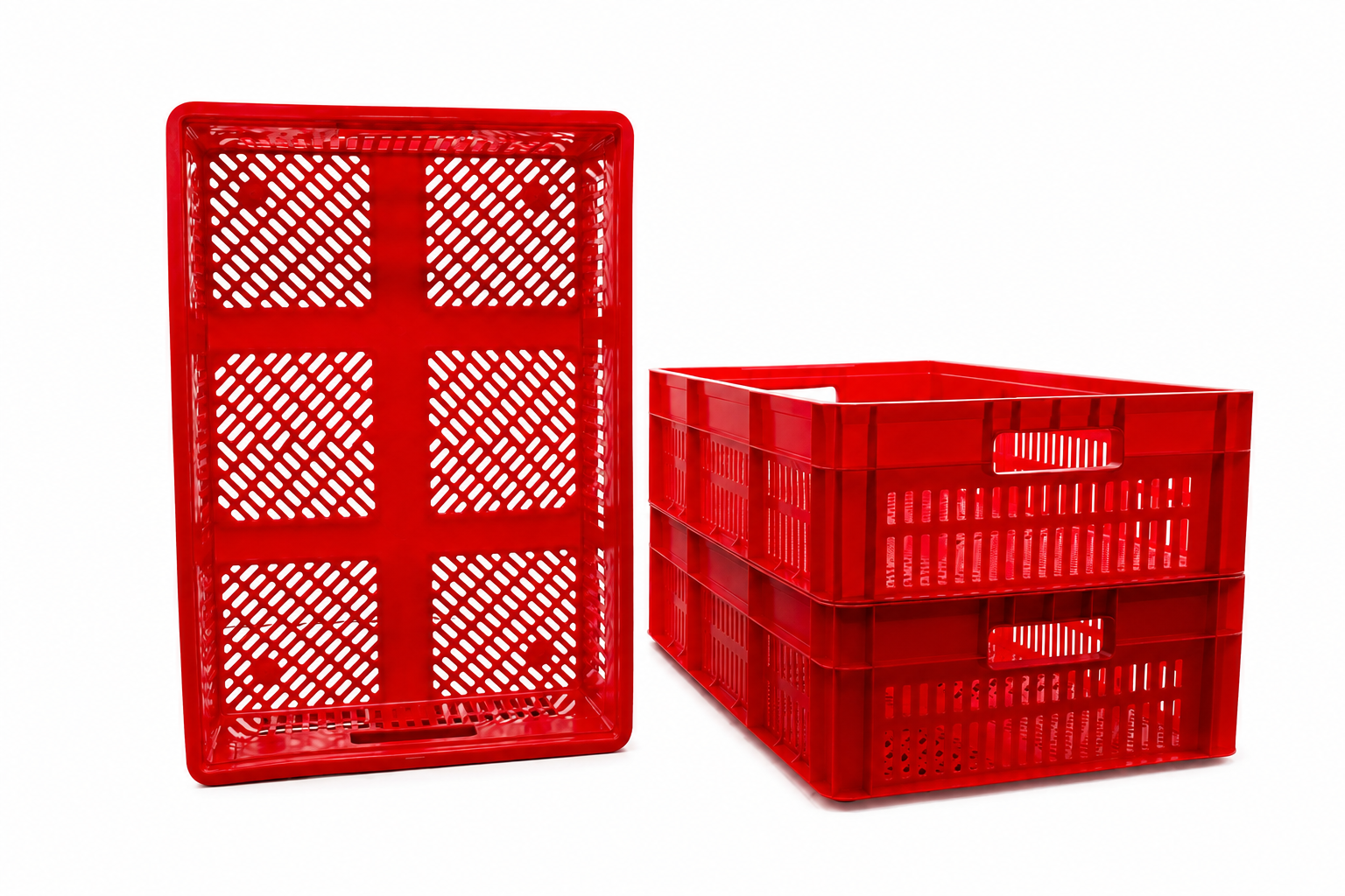Cajas polleras ventiladas: almacenamiento y transporte eficiente de alimentos