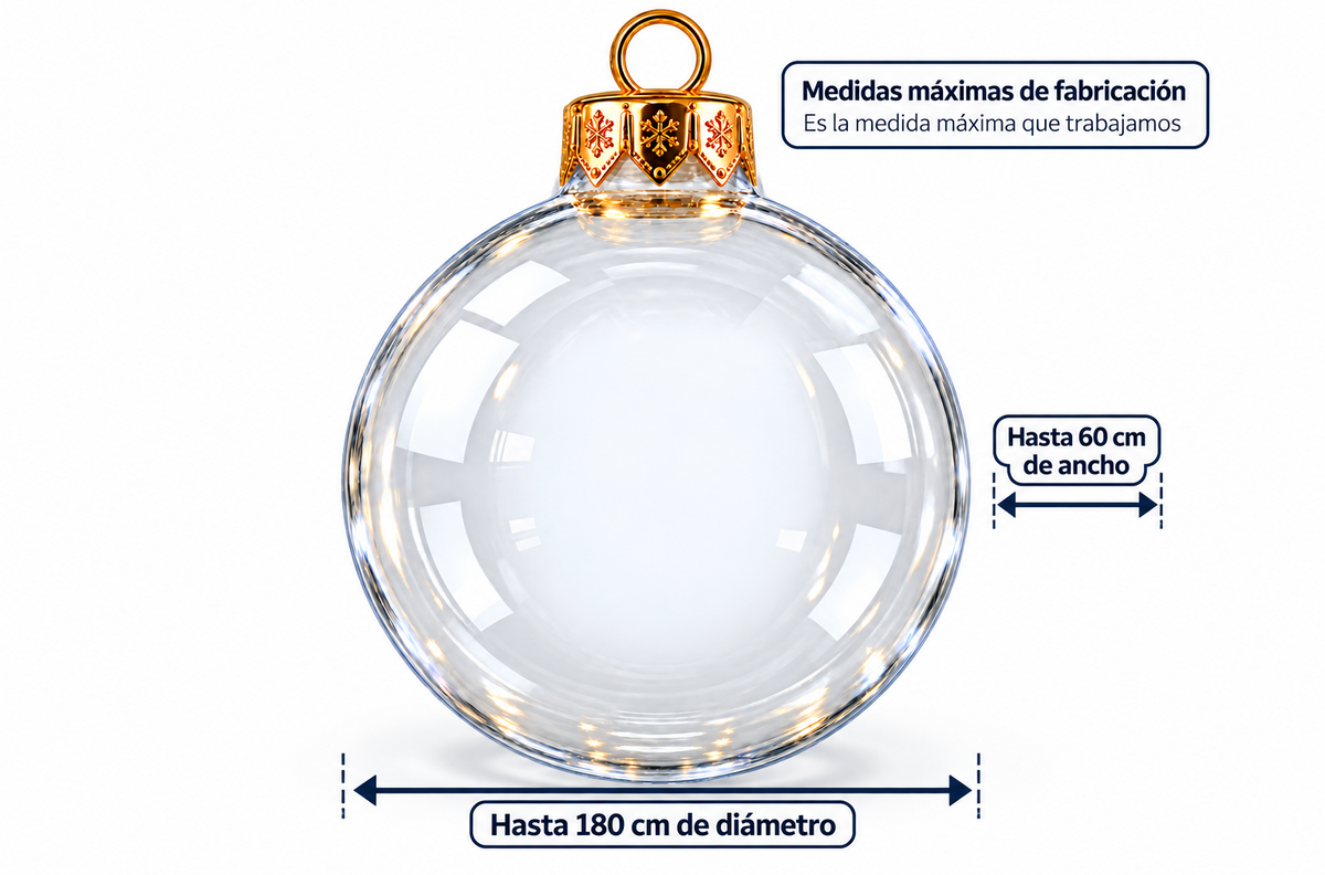 Termoformado en Acrílico y Policarbonato Compacto: Esferas y Piezas Especiales a Medida