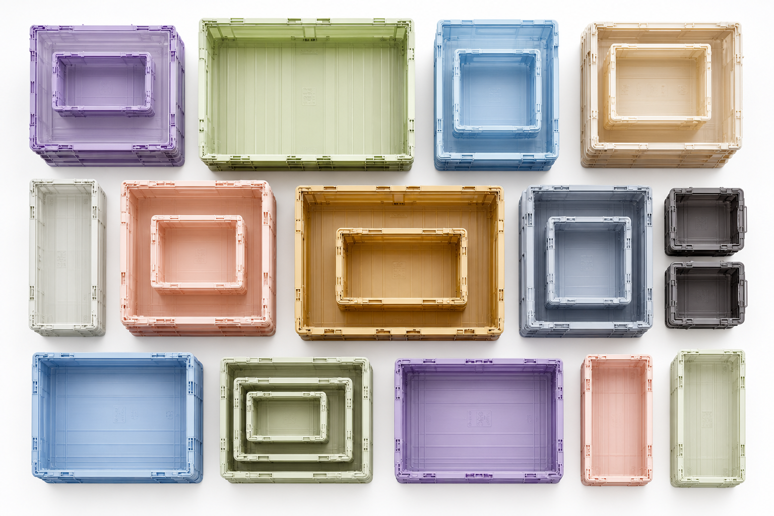 Cajas Plásticas para Industria y Comercio: Guía Completa de Tipos, Usos y Criterios de Selección