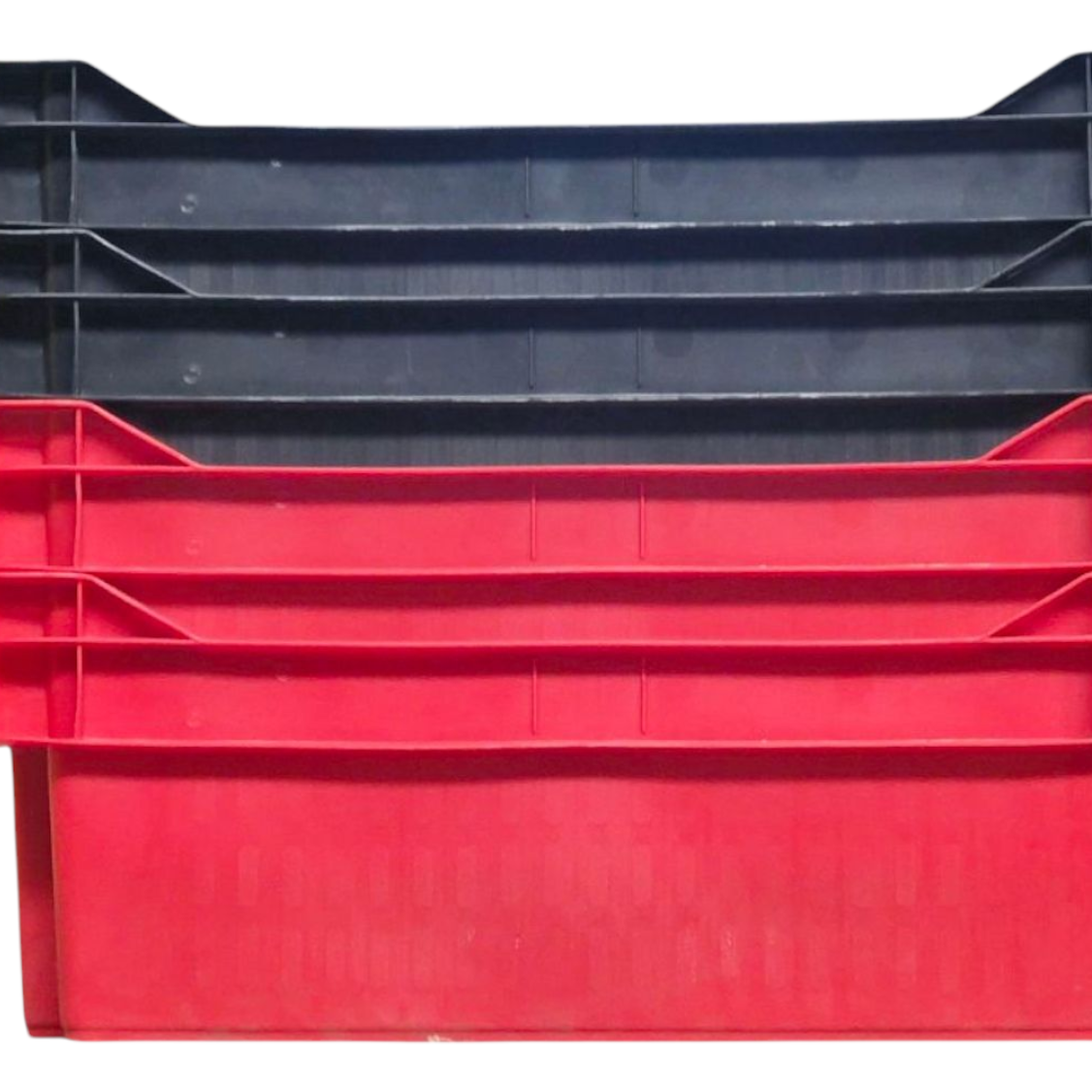 Caja Plástica Anidable y Apilable 46 L | Wenel