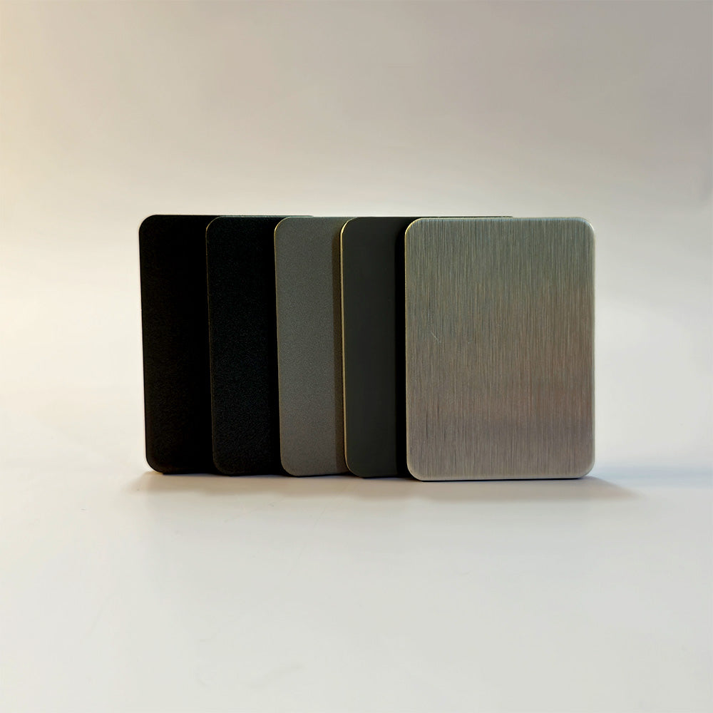 Panel ACM Grafito - Metalico 1,22m X 2,44m 3mm Interior | Wenel