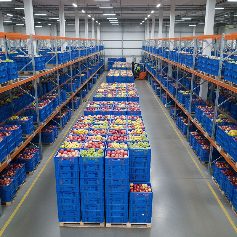 Cajas apilables y plegables