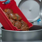 Caja Anidable y Apilable Lisa Negra 46 L | Wenel