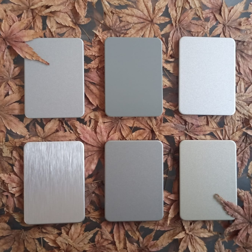 Panel ACM Plata - Silver - Metalico - 1,22m X 2,44m 3mm Interior | Wenel