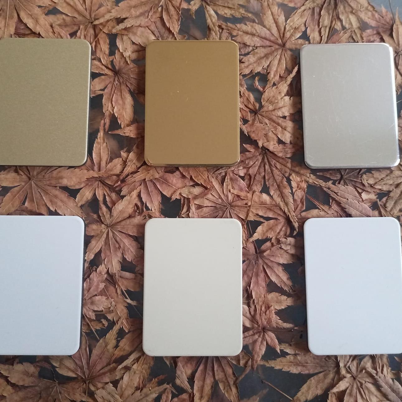 Aluminio Compuesto Champagne 4mm Exterior