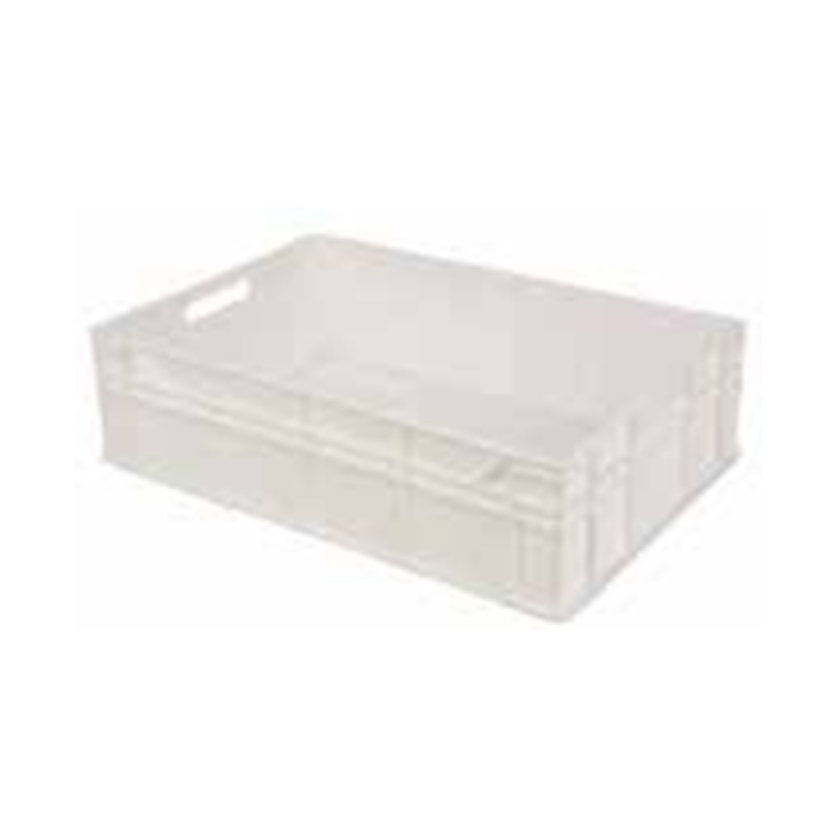 Caja Plástica Lisa Multiuso Blanca 35 L | Wenel