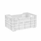 Caja Plástica Ranurada y Apilable 58 L