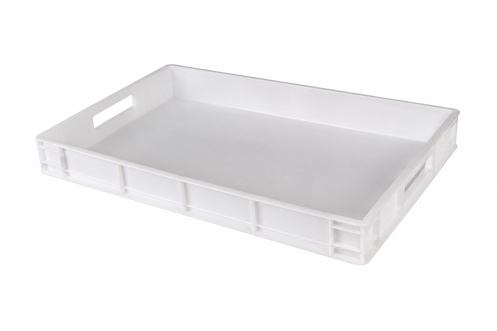 PACK 10 Caja cerradas Apilable 15 Litros – Blanco
