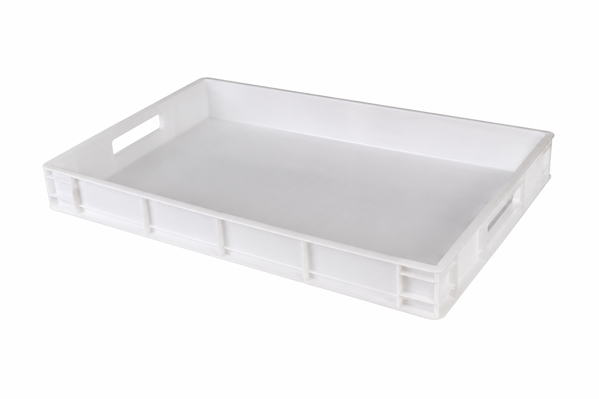 PACK 10 Caja cerradas Apilable 15 Litros – Blanco