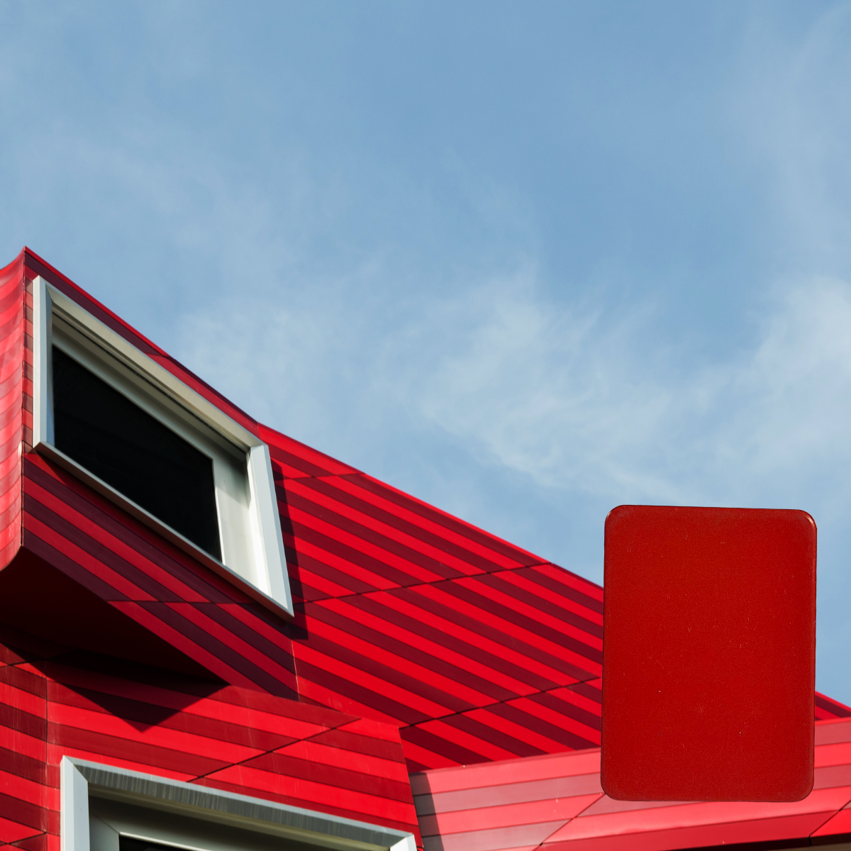 Panel ACM Rojo - Mate 3mm Interior | Wenel