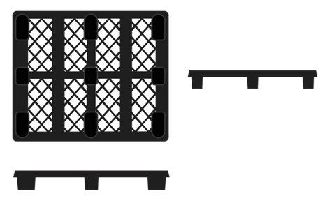 Pallet Plástico de Exportación
