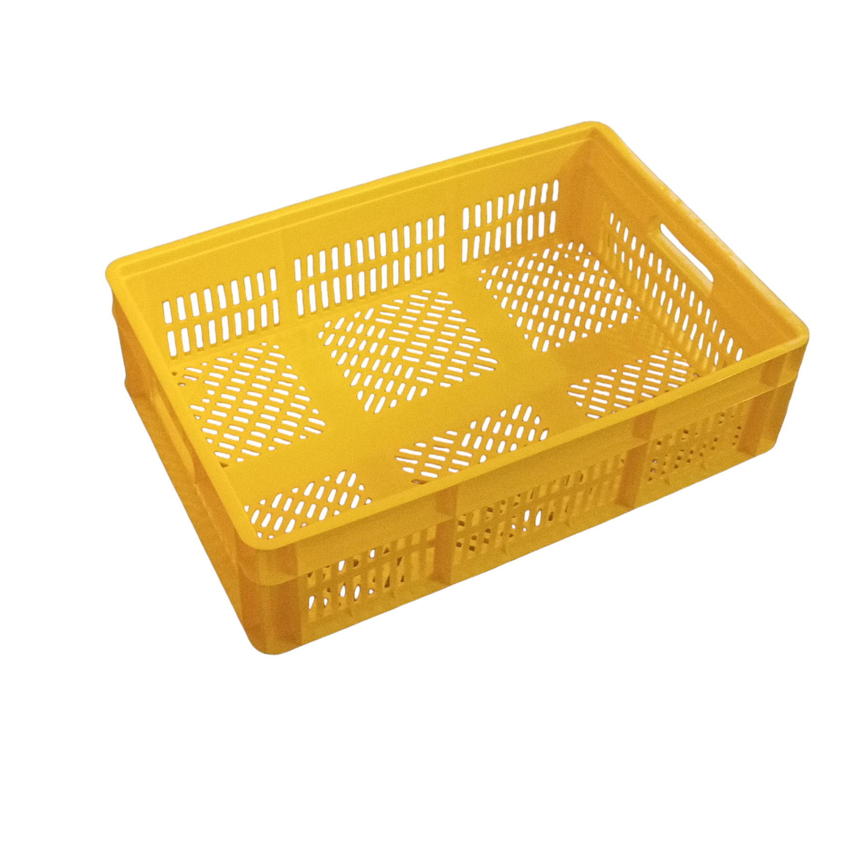 Caja Plástica Ranurada 31 L - Modelo Pollero Apilable | Wenel