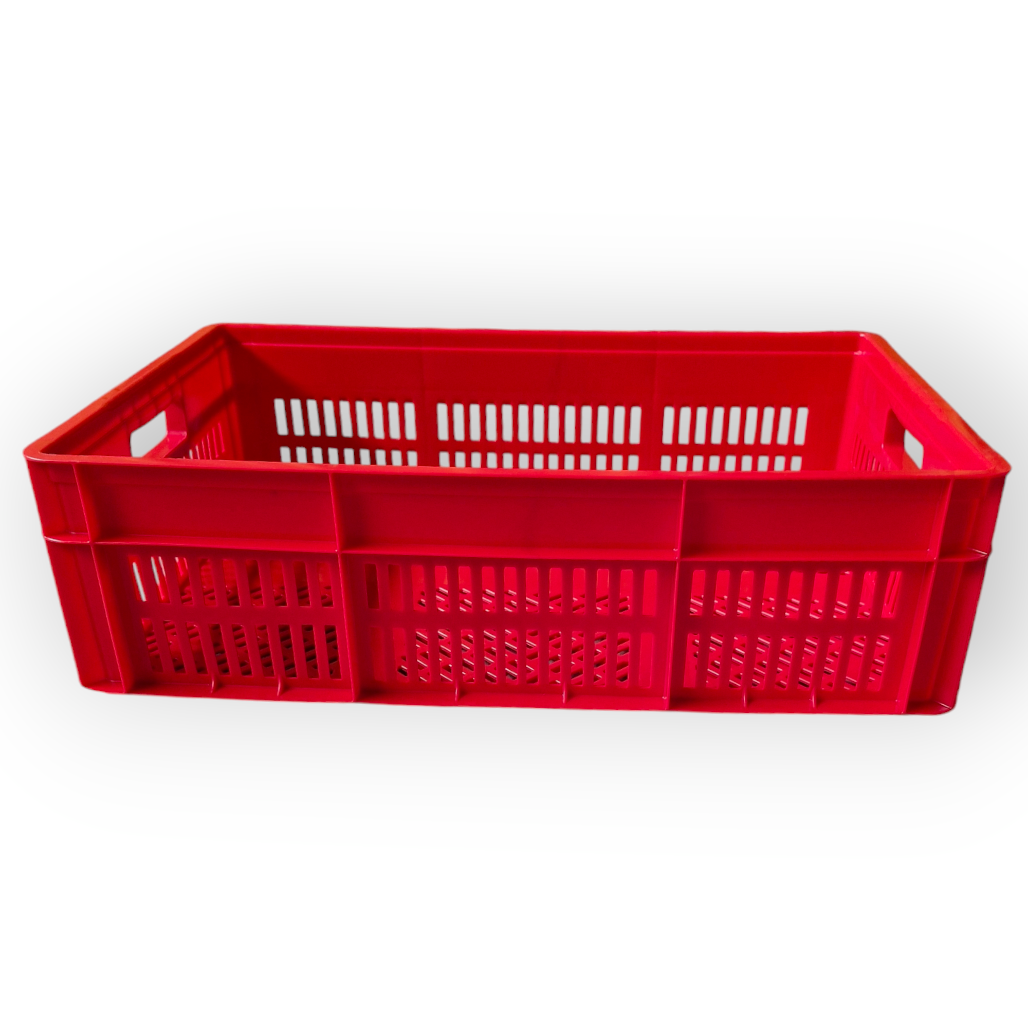 Caja Plástica Ranurada 31 L - Modelo Pollero Apilable | Wenel