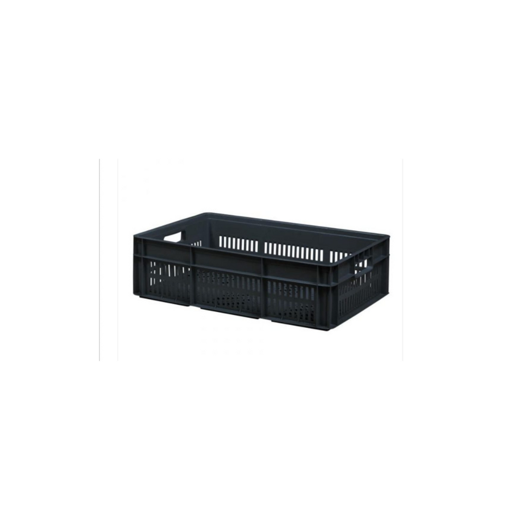 Caja Plástica Ranurada 31 L - Modelo Pollero Apilable | Wenel